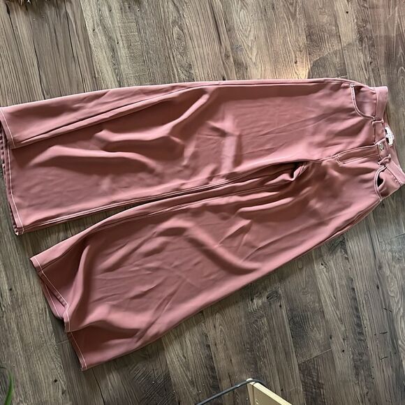 Et Ochs Oliver wide leg pants in clay - Picture 7 of 12